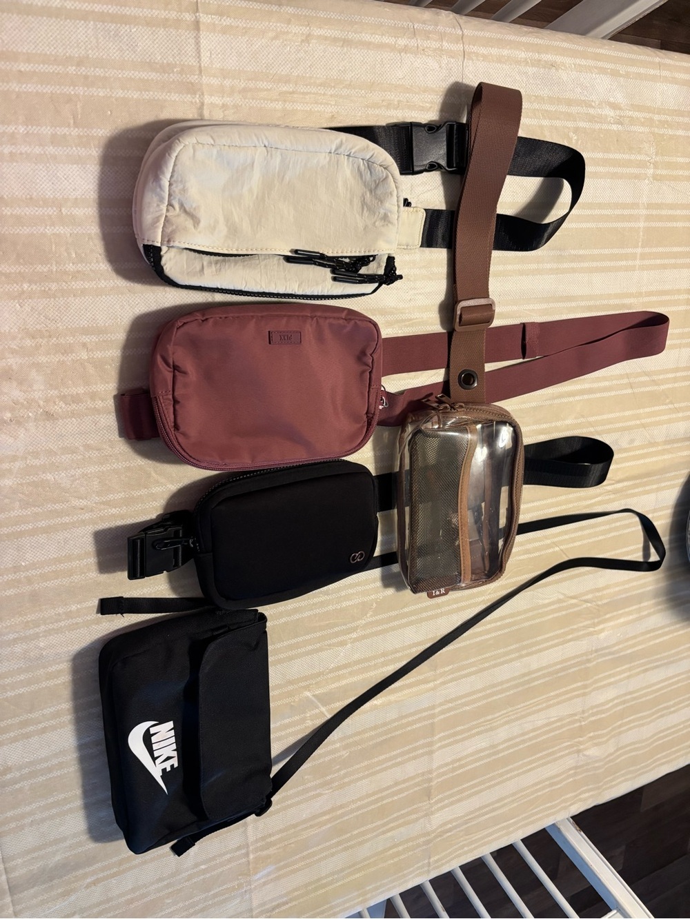 Beltbag bundle athletic works , pink by VS stay in path by Kate Hudson,Nike, I&R